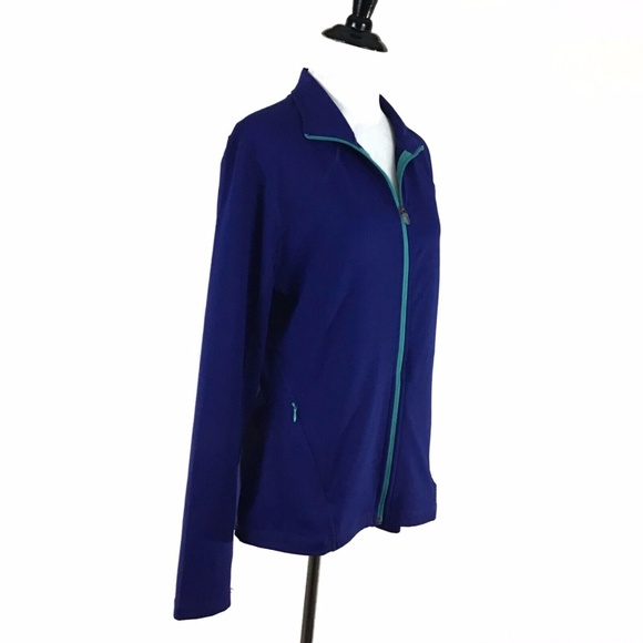 Champion Double Dry Zipper front Athletic Jacket L - Picture 3 of 7